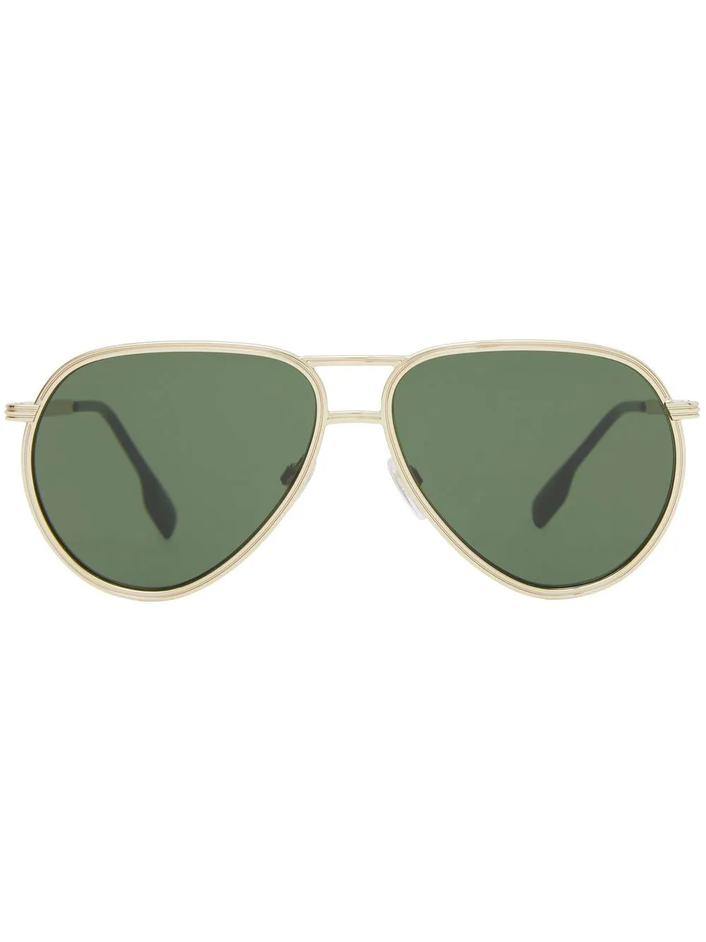 

Burberry pilot-frame tinted sunglasses - Green