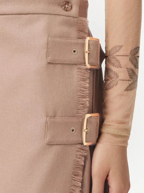 Burberry バーバリー プリーツ キルトスカート | ニュートラル