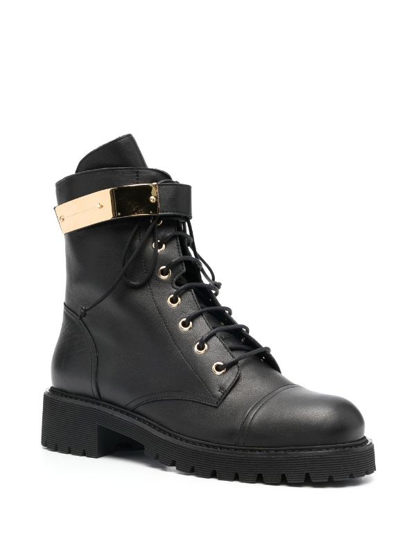 Giuseppe zanotti shop combat boots