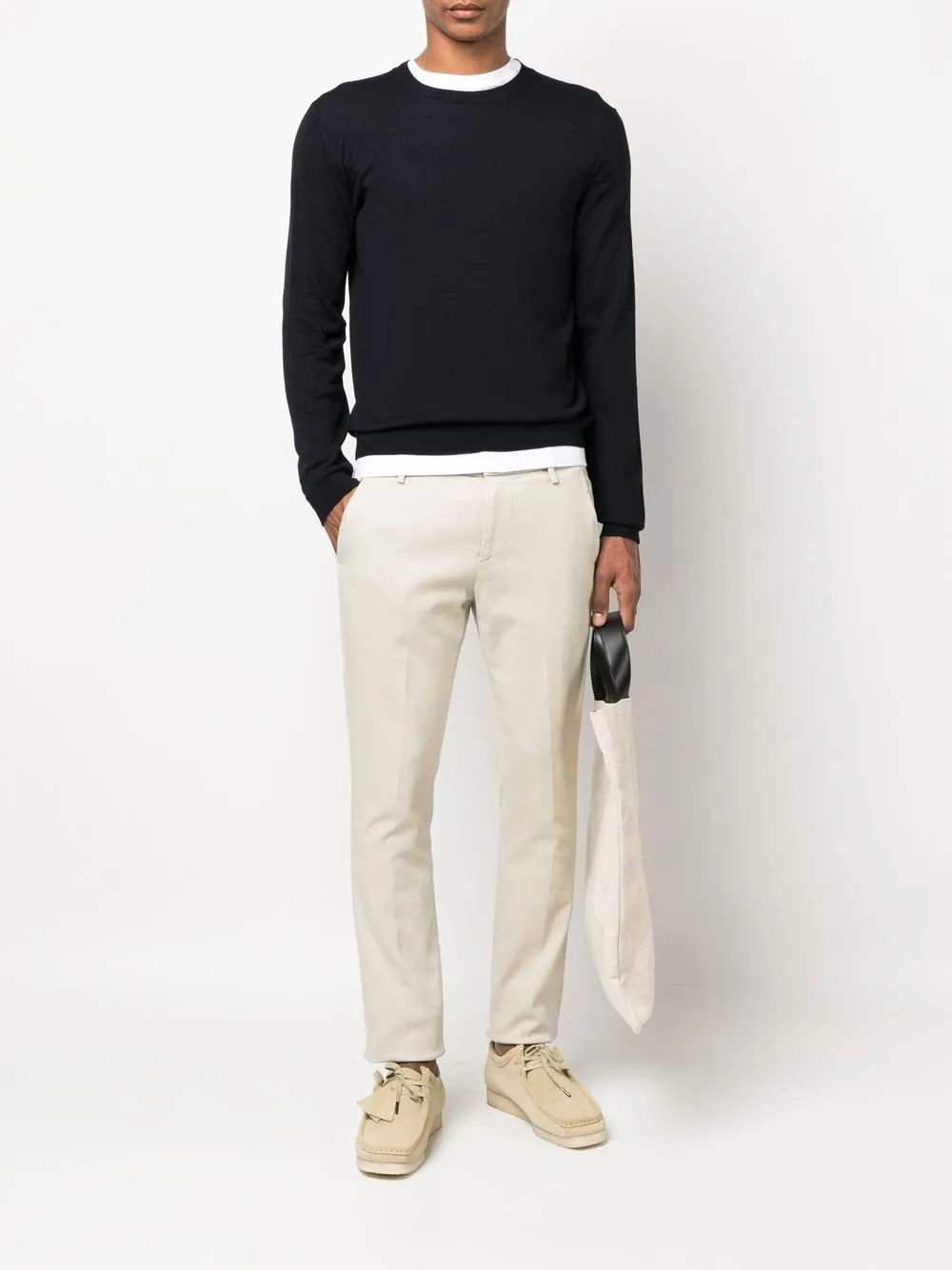 DONDUP Straight broek - Beige