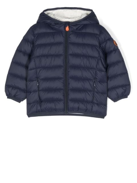 Save The Duck Kids - hooded padded jacket