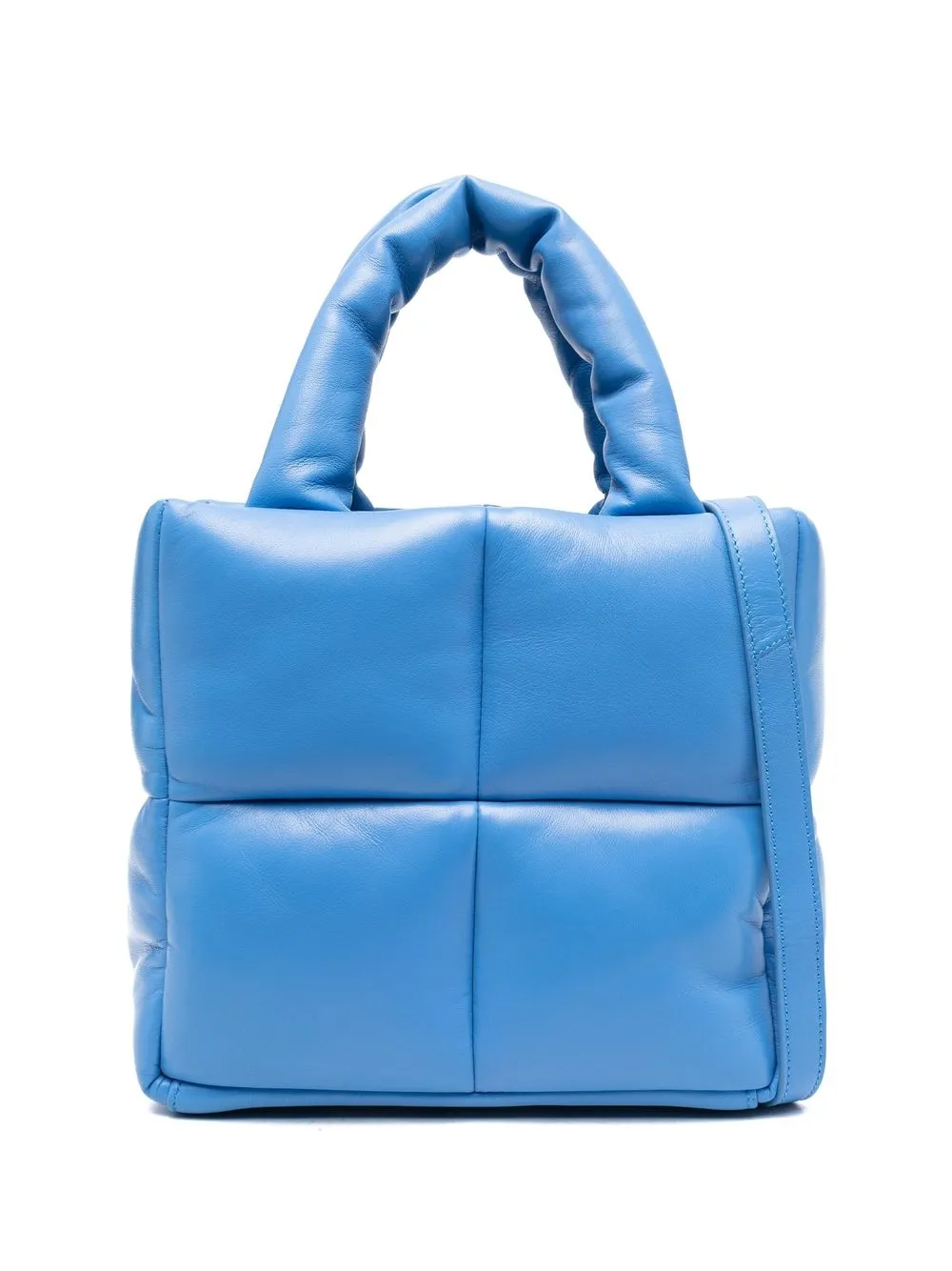 

STAND STUDIO tote capitonada con asas - Azul