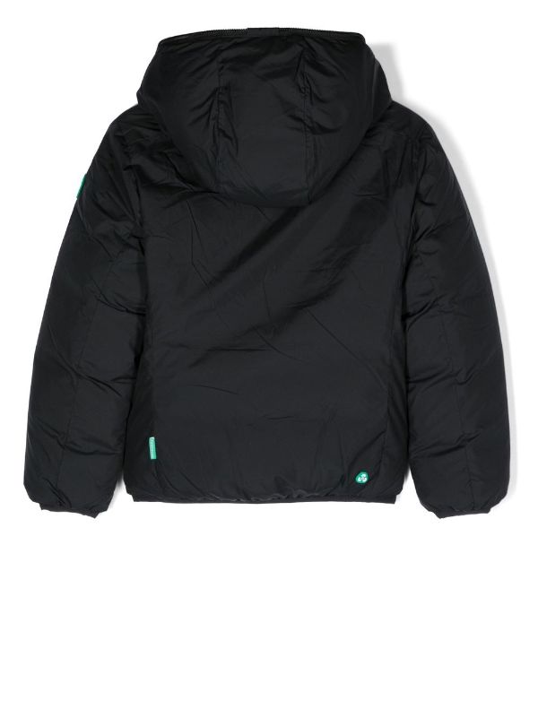 Save The Duck Kids Reversible Hooded Recycled Puffer Jacket - Farfetch
