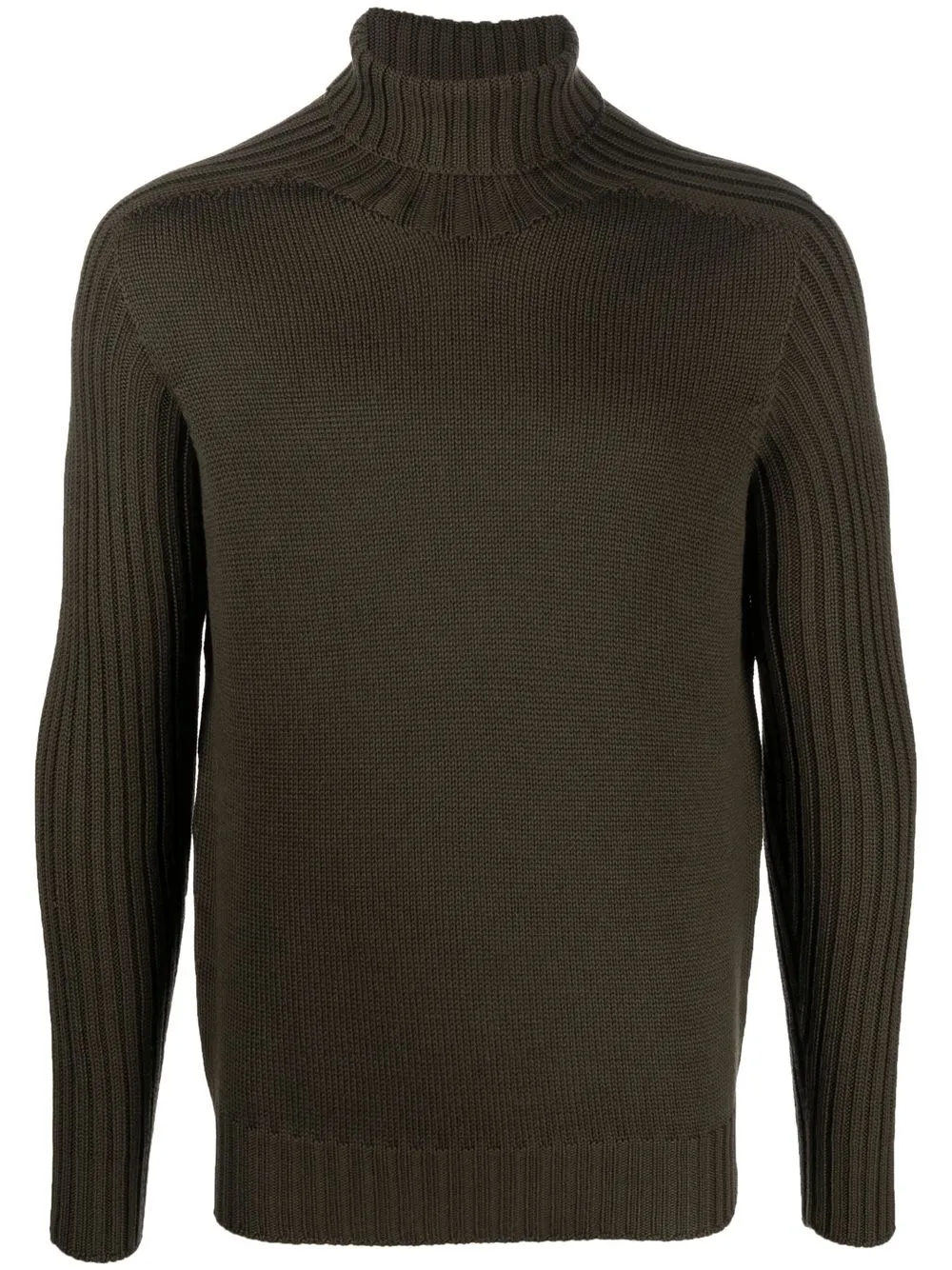 

Fileria roll-neck virgin wool jumper - Green