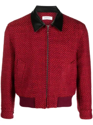 Ernest W. Baker Harrington Wool Bomber Jacket - Farfetch