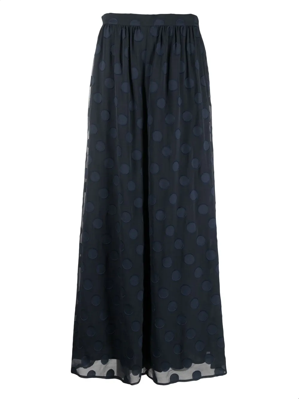 

ERES polka dot-pattern lounge trousers - Blue