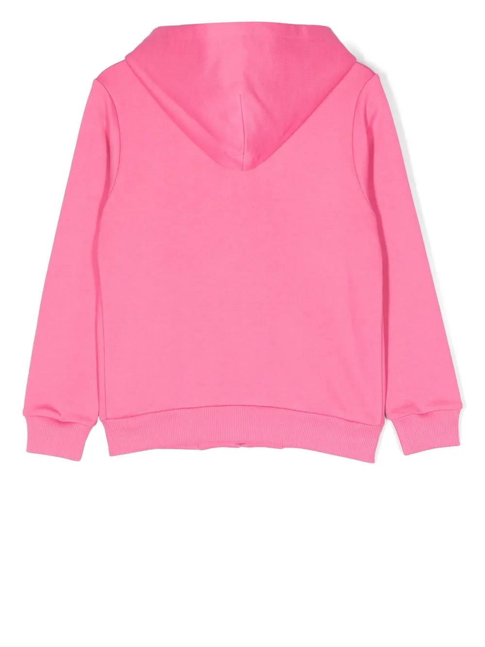 

Dolce & Gabbana Kids logo-patch zip-up hoodie - Pink