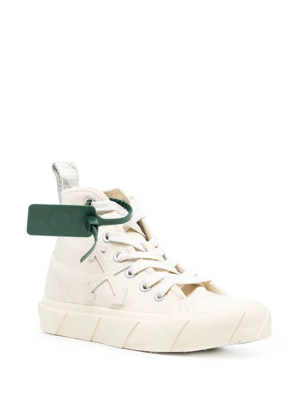OffWhite Vulcanized hightop Sneakers Farfetch