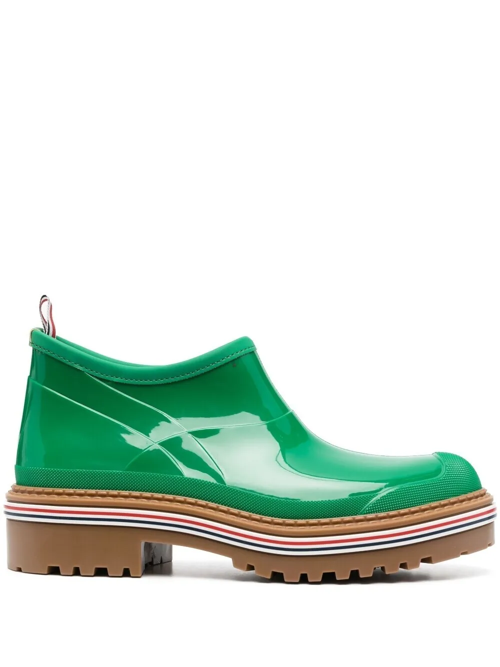 Thom Browne Garden Boot In Green