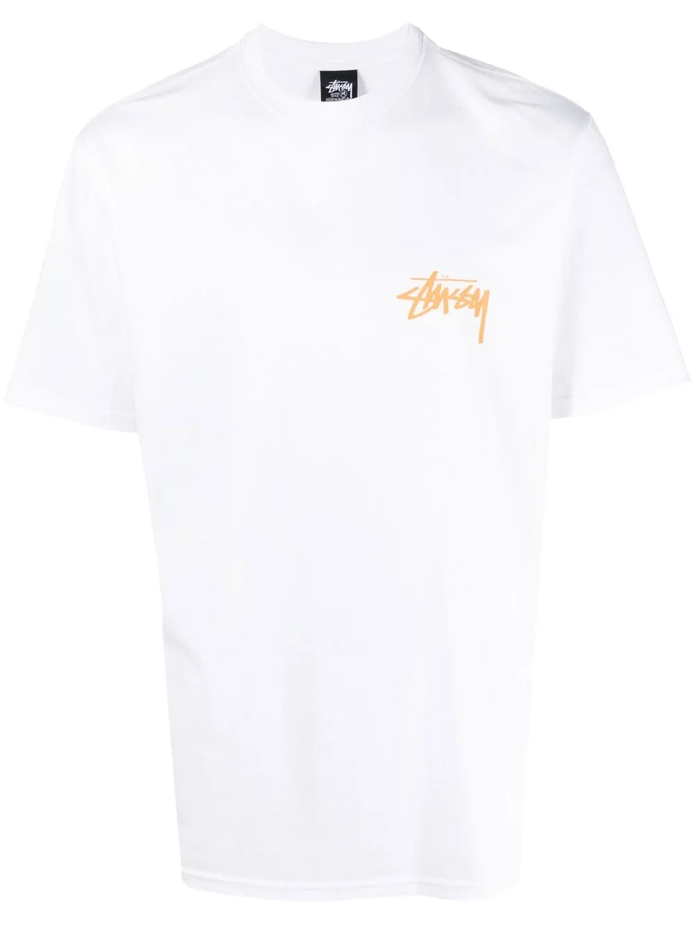 

Stüssy Coastline logo-print T-shirt - White