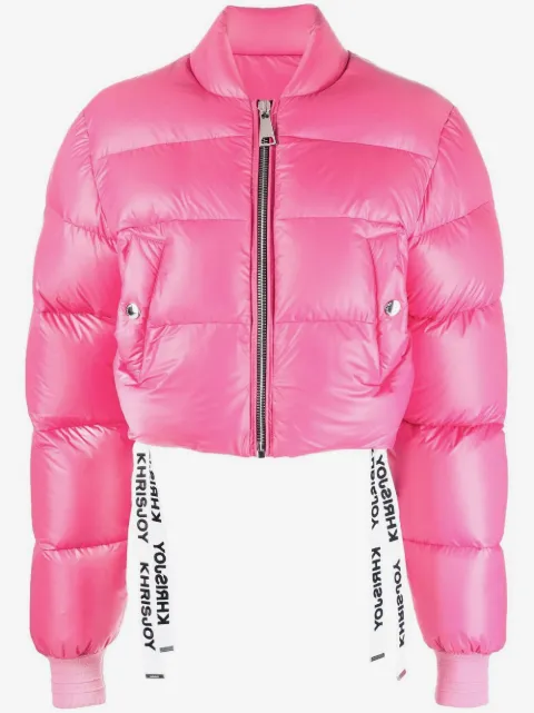 Khrisjoy cropped puffer jacket