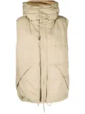 Marc Jacobs Oversized puffer vest - Neutrals