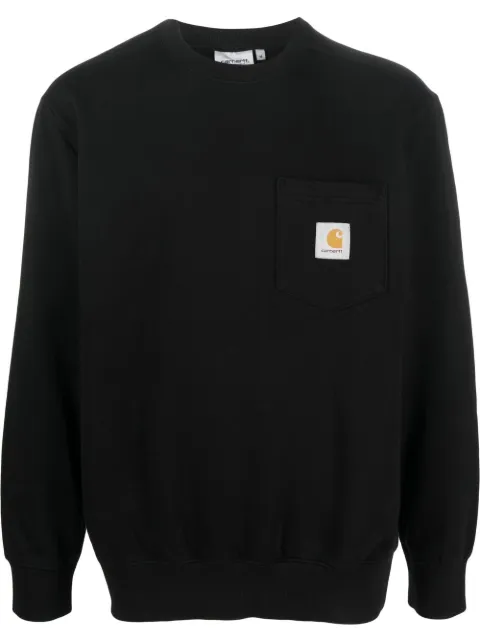 Carhartt WIP logo-patch cotton sweatshirt