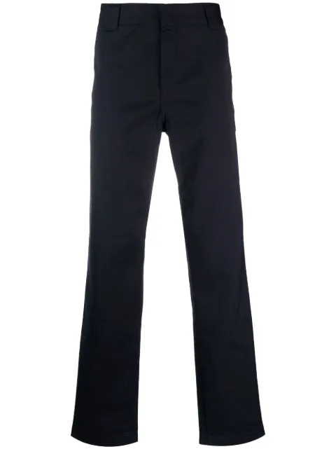 straight-leg trousers