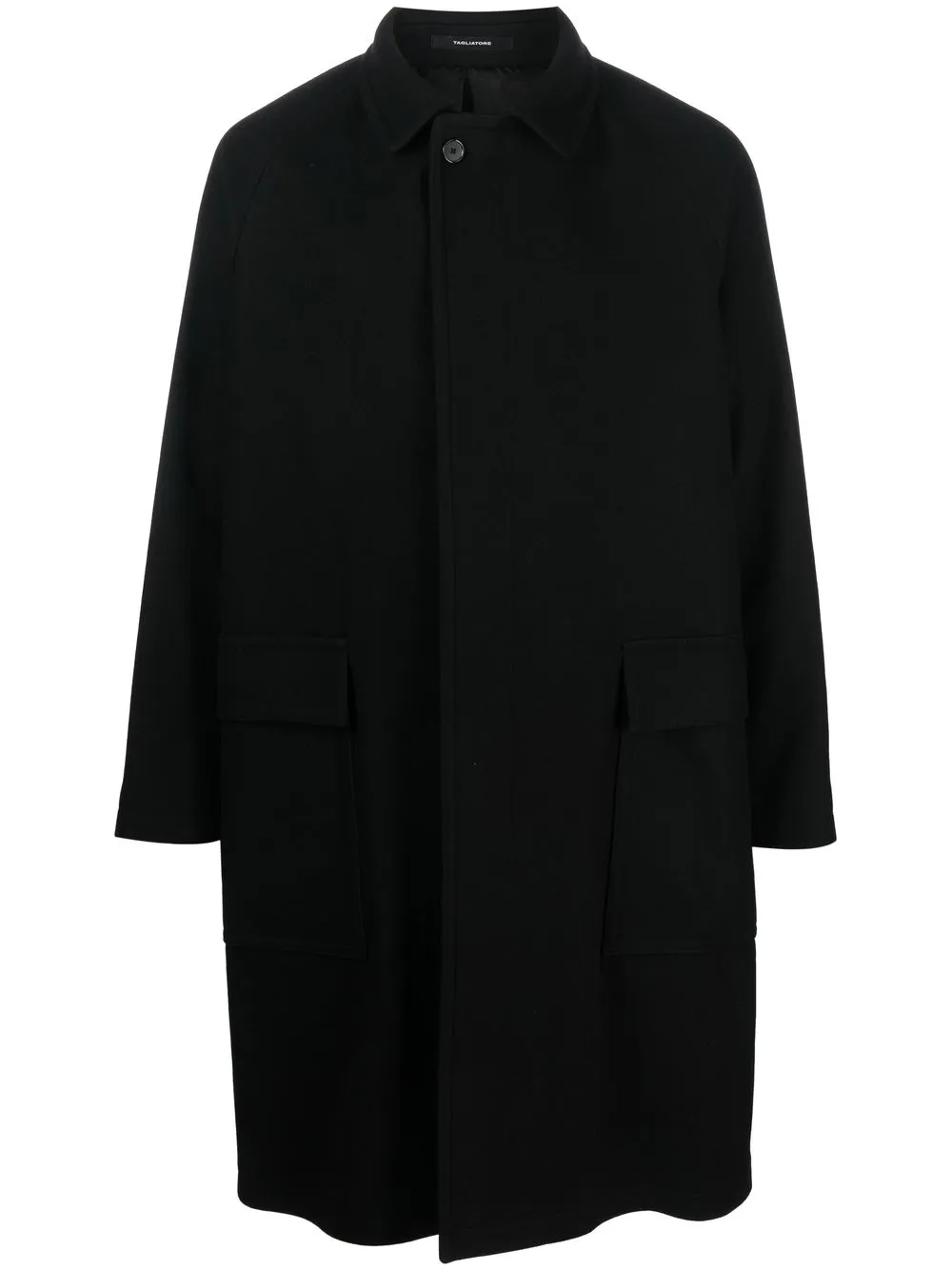 

Tagliatore buttoned-up single-breasted coat - Negro