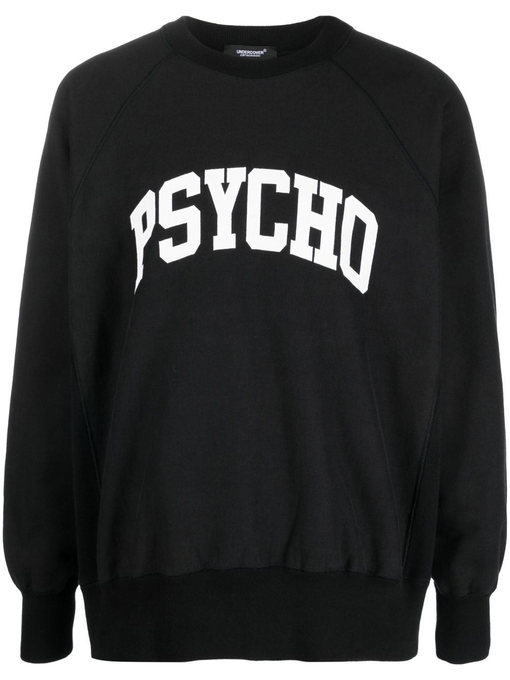 Undercover x Psycho Appliqué crew-neck Sweatshirt - Farfetch