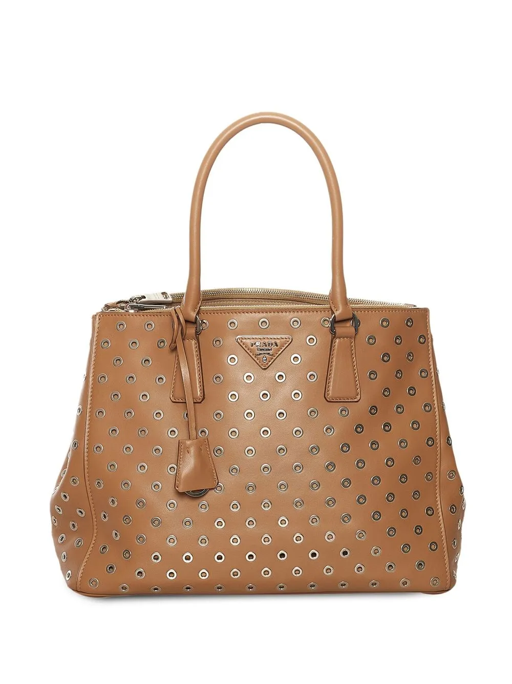 

Prada Pre-Owned Double Zip Galleria tote bag - Brown