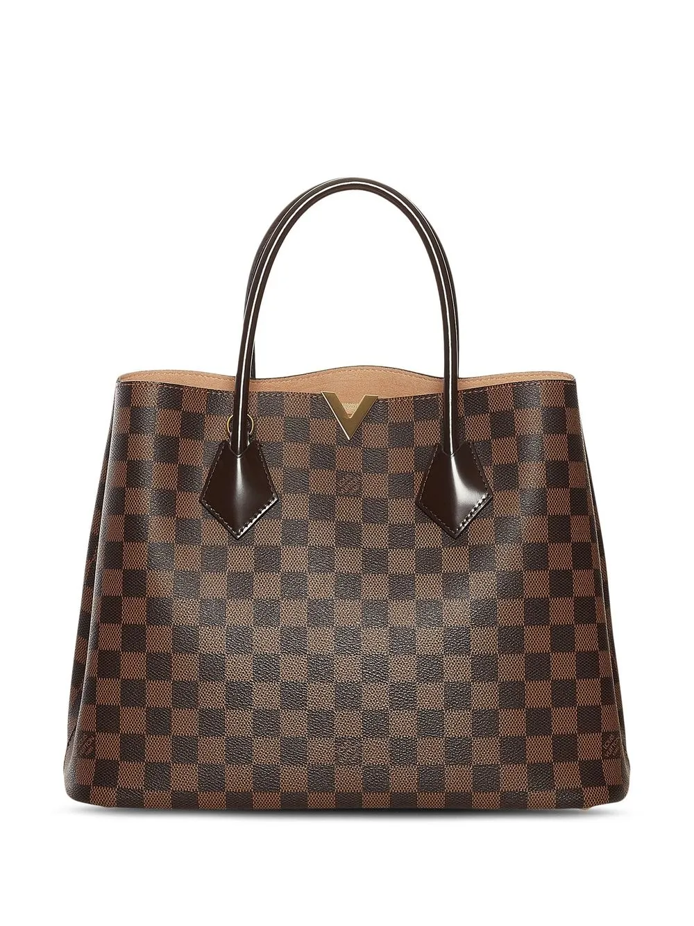 

Louis Vuitton 2015 pre-owned Damier Ebène Kensington handbag - Brown