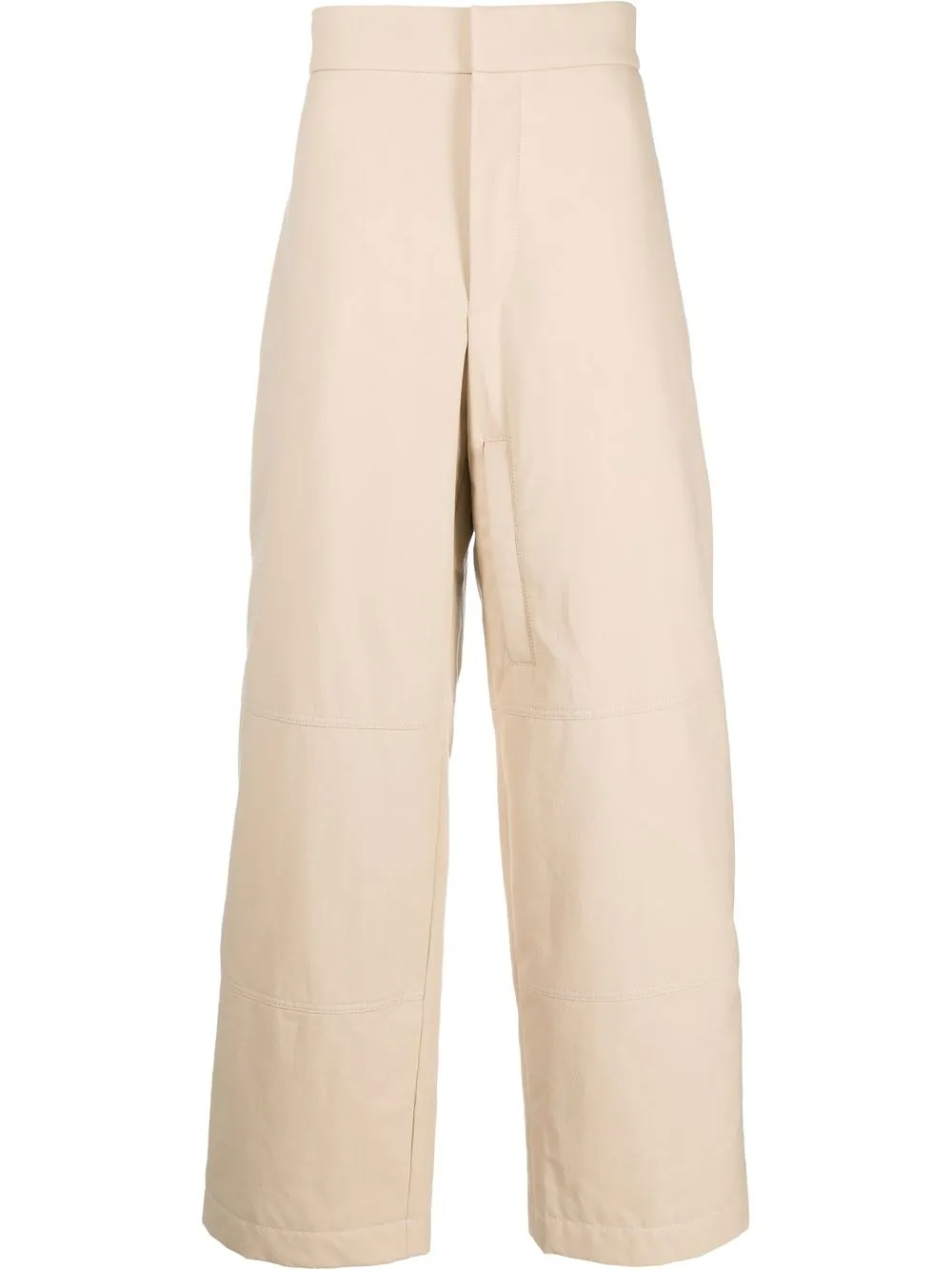 

Jacquemus pantalones anchos con tiro alto - Neutro