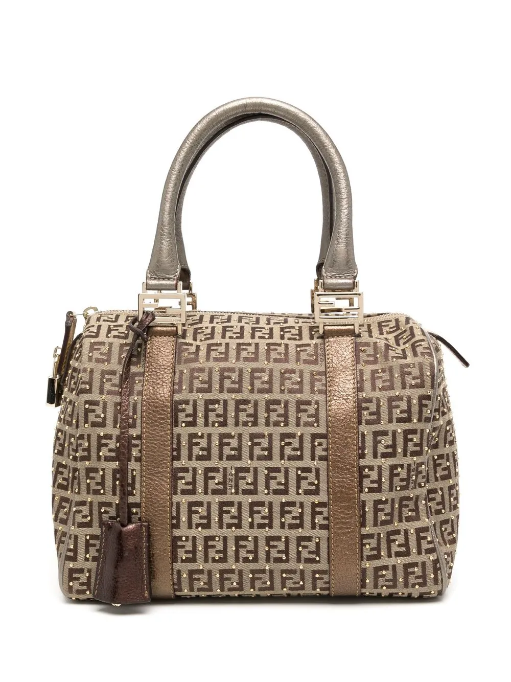 

Fendi Pre-Owned bolsa Zucchino Boston 1990-2000 - Marrón