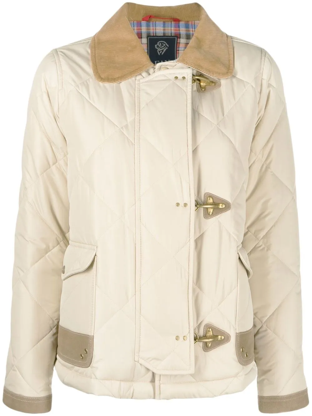 

Fay 3 Ganci quilted jacket - Neutrals