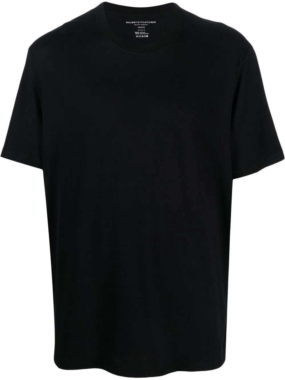 

Majestic Filatures playera de manga corta - Negro