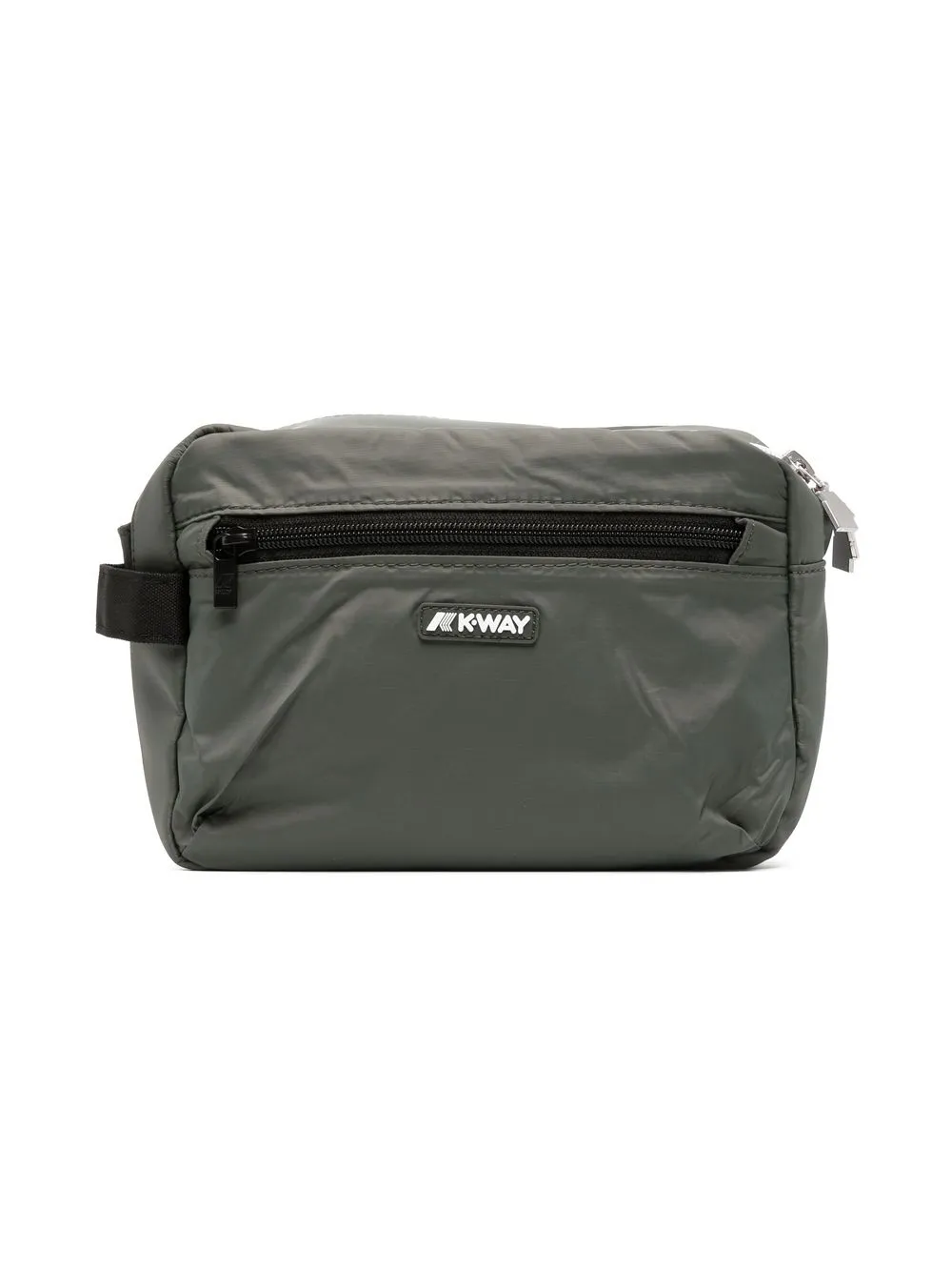 

K Way Kids cangurera con parche del logo - Verde