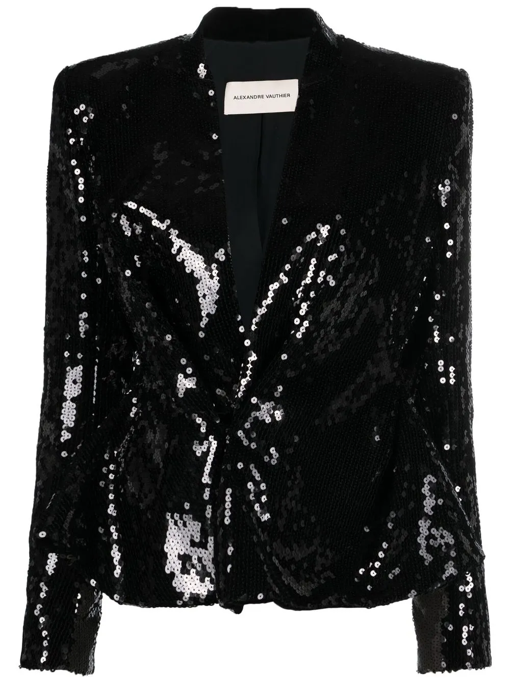 

Alexandre Vauthier sequin-embellished single-breasted blazer - Black