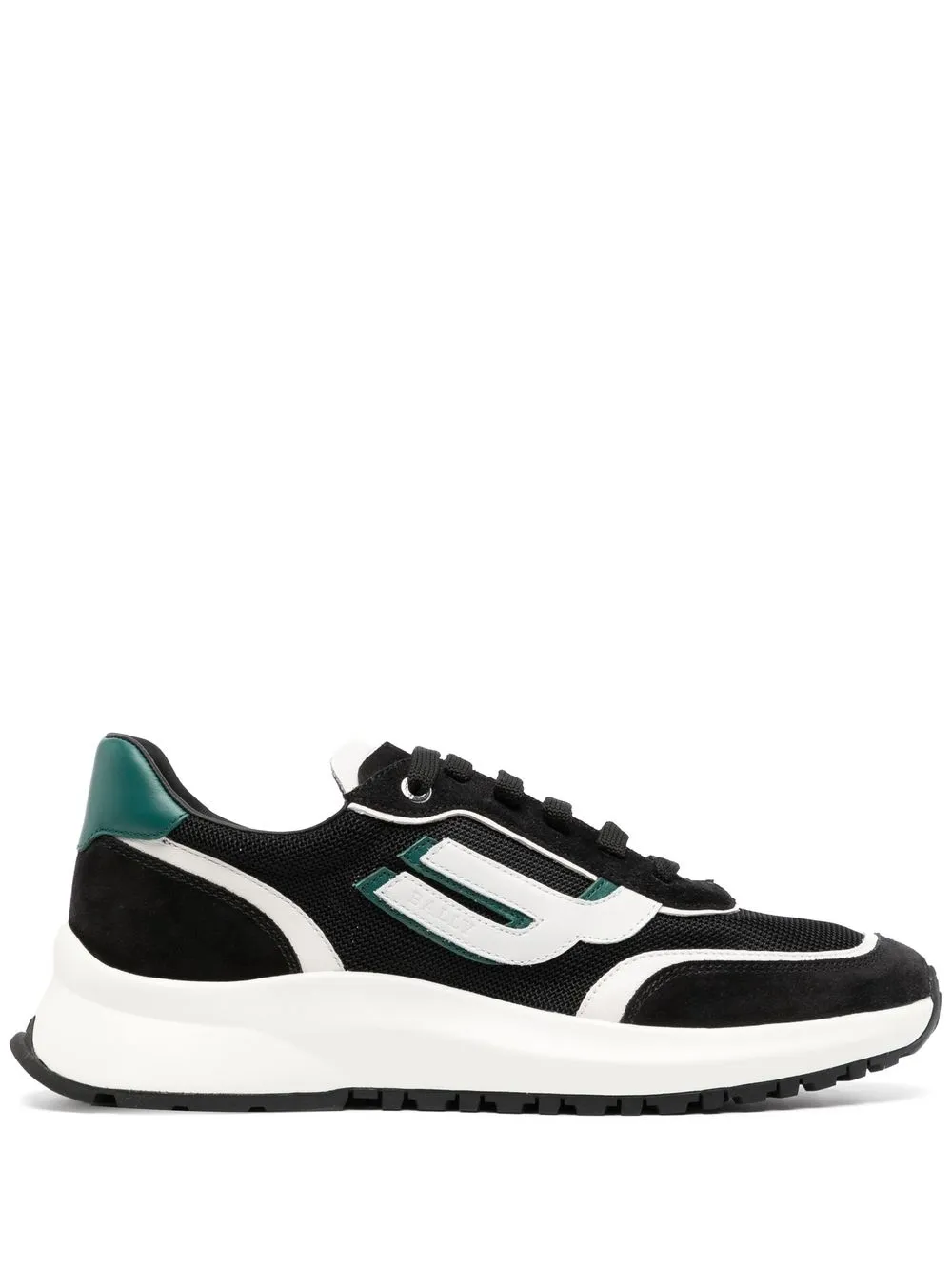 

Bally tenis bajos con agujetas - Negro