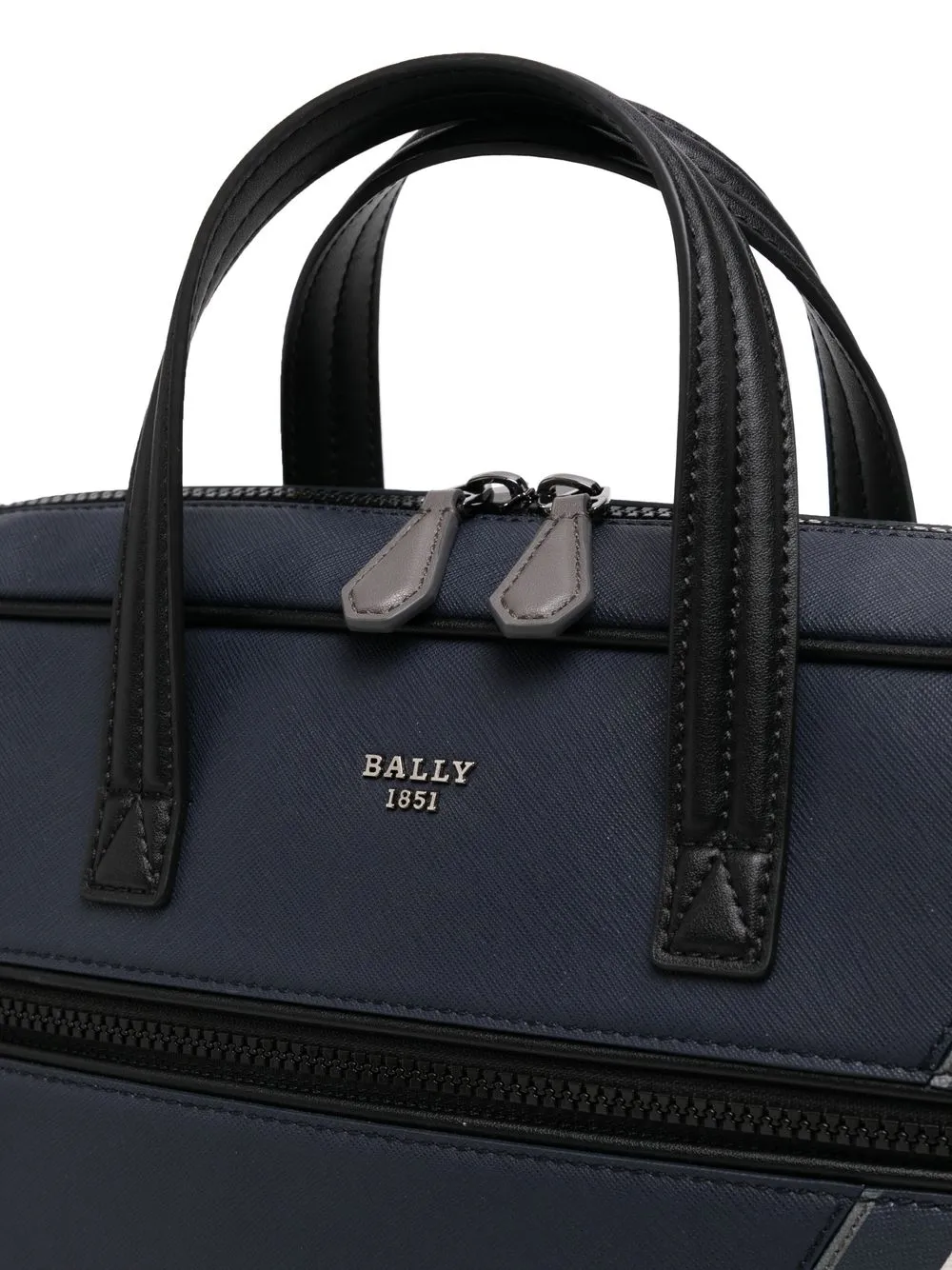 Bally monogrampattern Leather laptopbag Farfetch