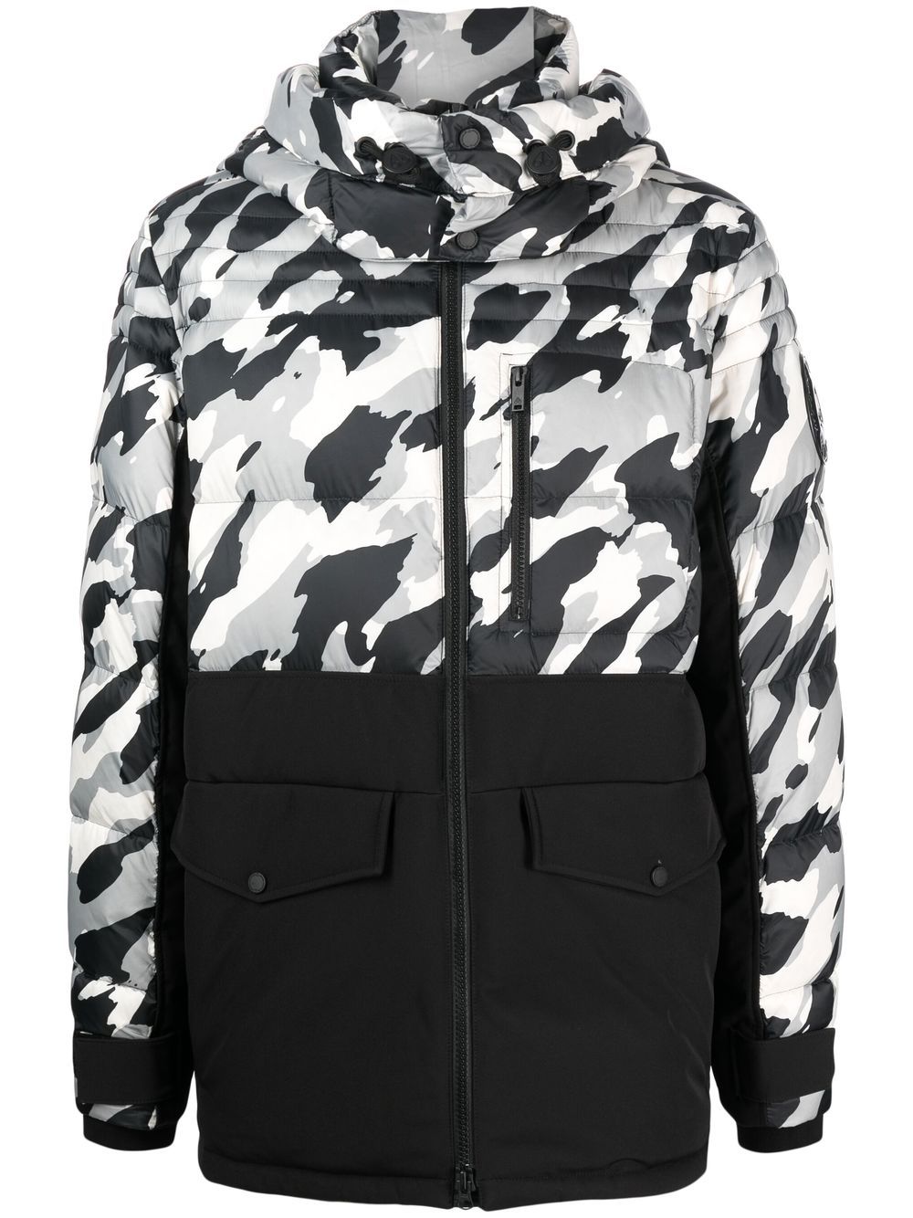 Moose Knuckles camouflage-print Hooded Coat - Farfetch