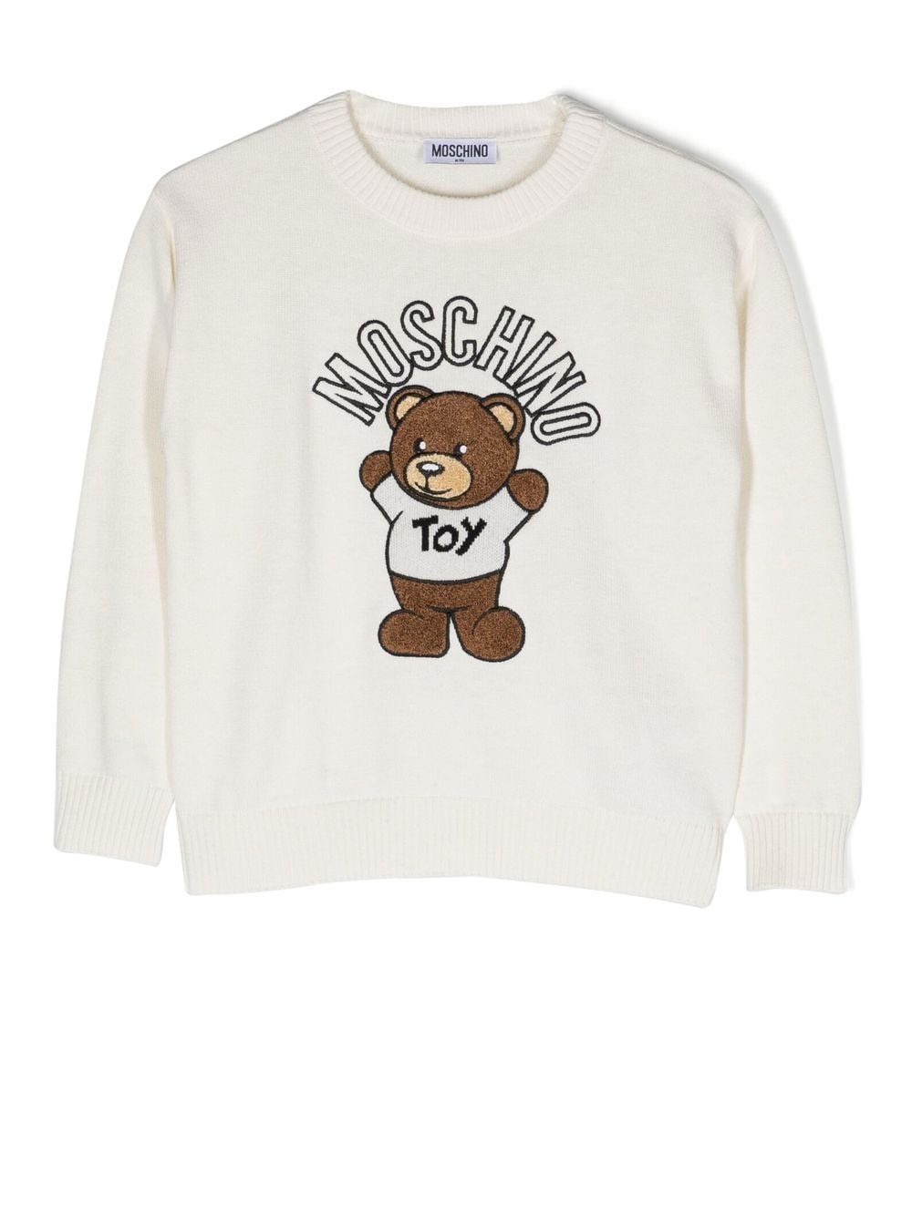 Moschino Teddy Bear-motif Cotton T-Shirt - White