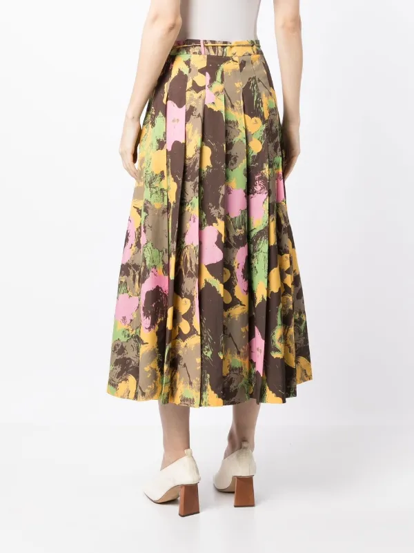 Rejina Pyo フローラル スカート | マルチカラー | FARFETCH JP