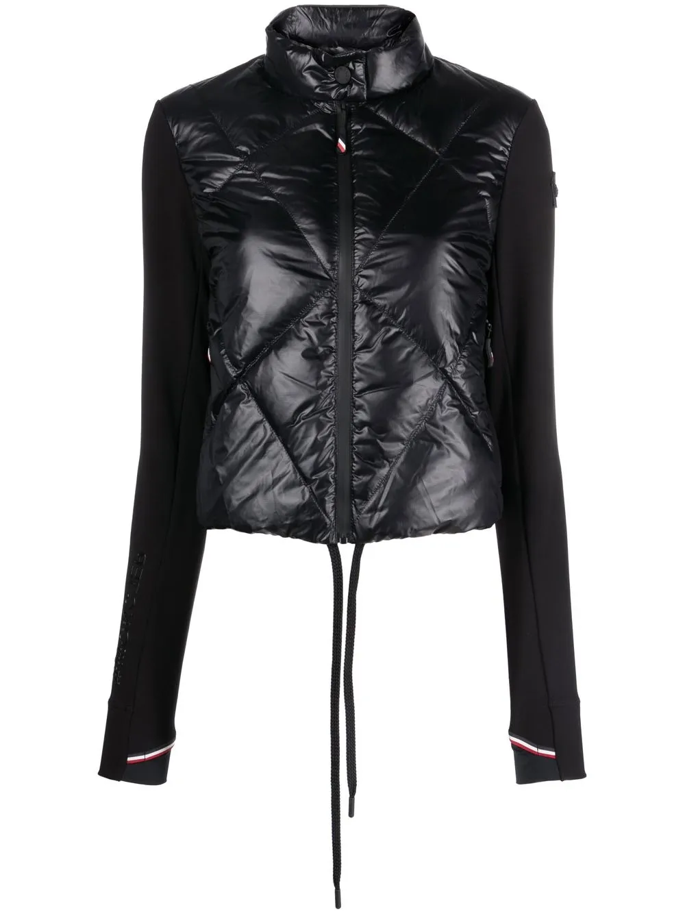 

Moncler Grenoble sudadera capitonada con cuello de tortuga - Negro