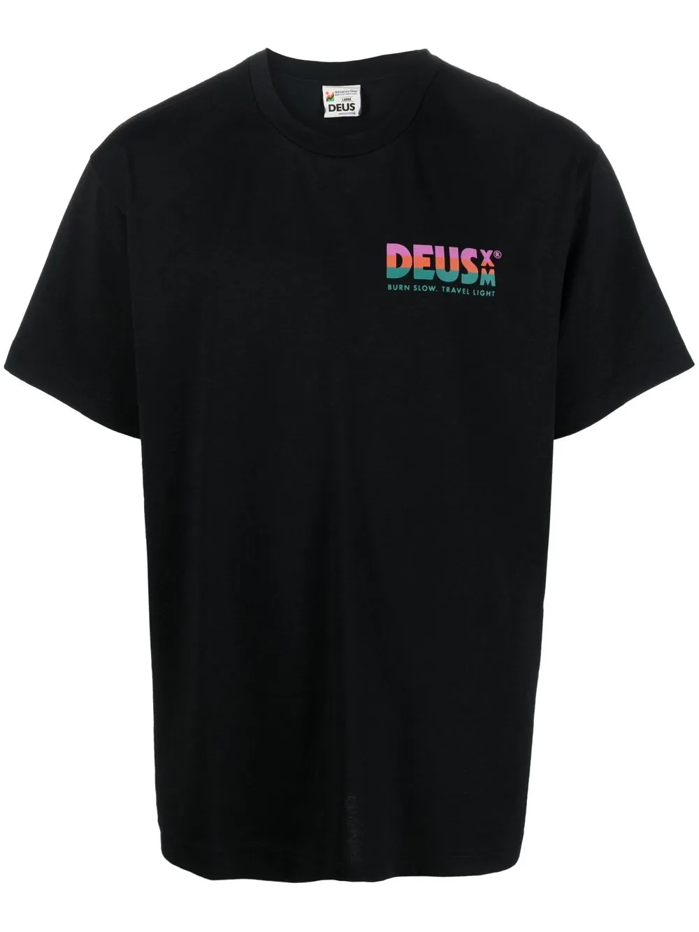 

Deus Ex Machina playera con logo en el pecho - Negro