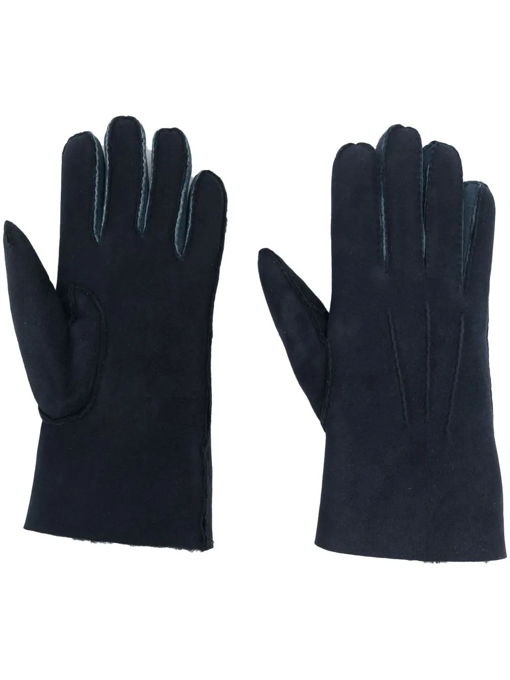 

Paul Smith guantes con forro - Azul