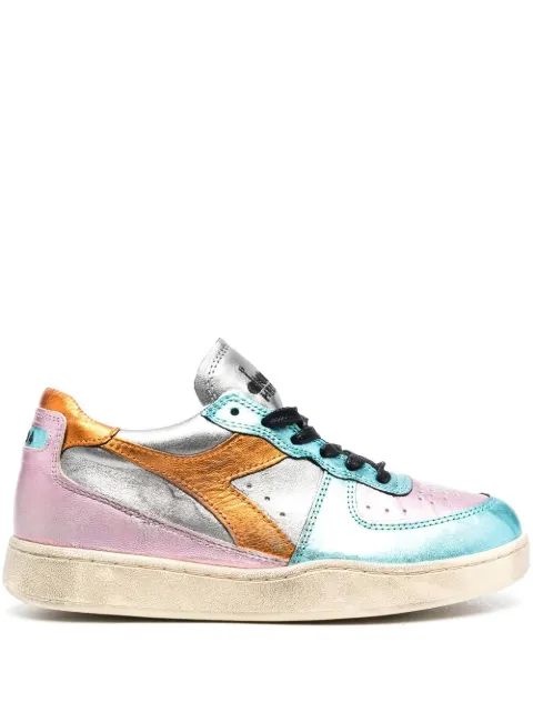 Diadora metallic-effect low-top sneakers  