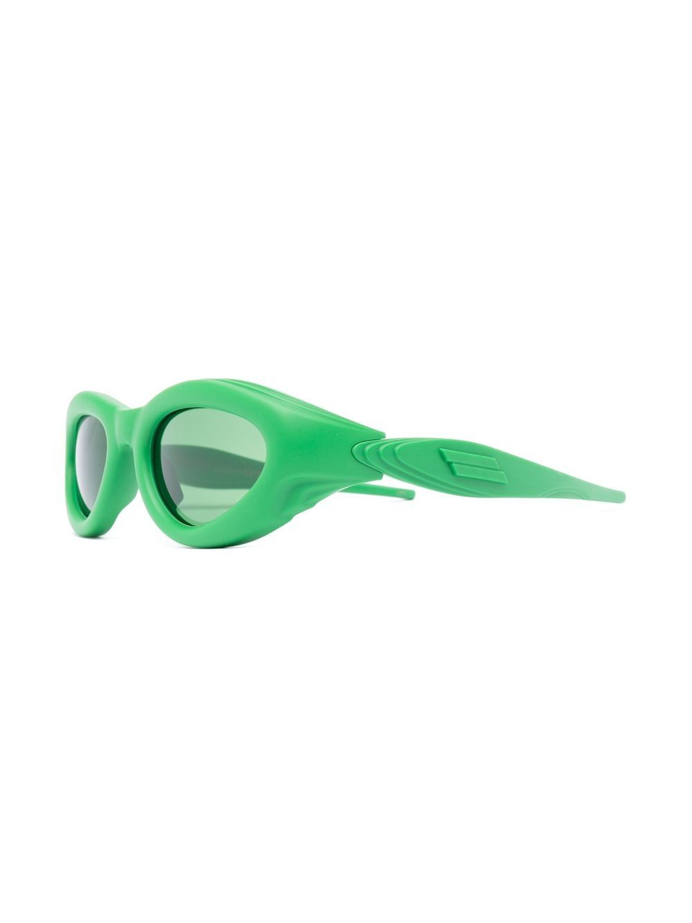 Bottega Veneta Eyewear Zonnebril met gelaagd design - Groen