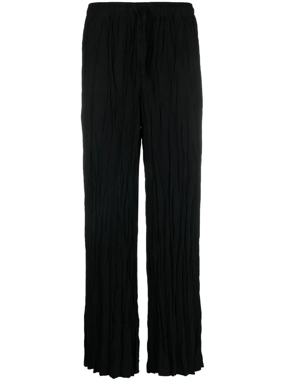 

Acne Studios crinckle-finish palazzo pant - Black