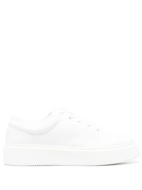 GANNI logo-patch low-top sneakers Women