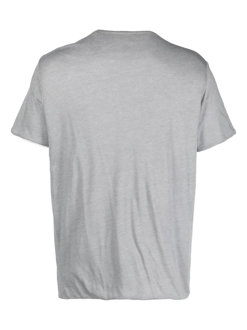 Majestic Filatures T-shirt van zijdemix - Grijs