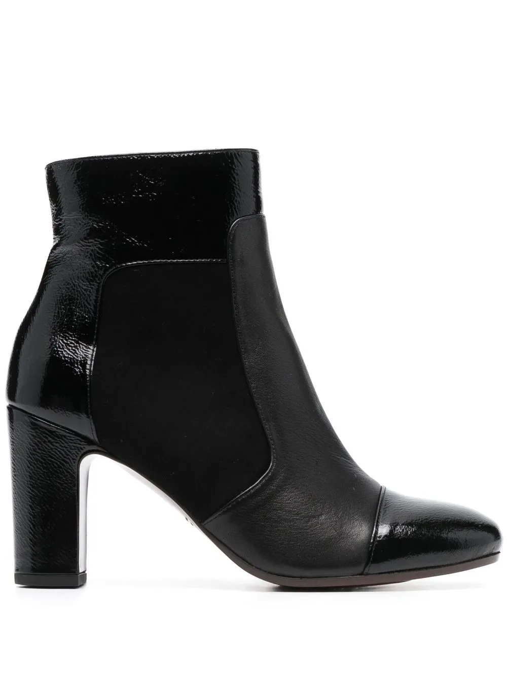 

Chie Mihara botines con paneles - Negro