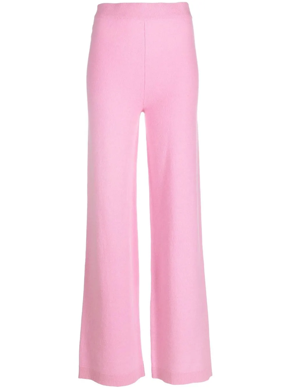 

Blumarine pantalones acampanados de tejido fino - Rosado