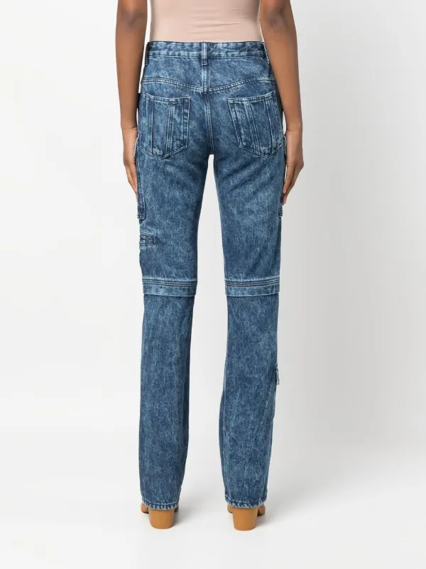 ISABEL MARANT Vokayo ストレートジーンズ | ブルー | FARFETCH JP