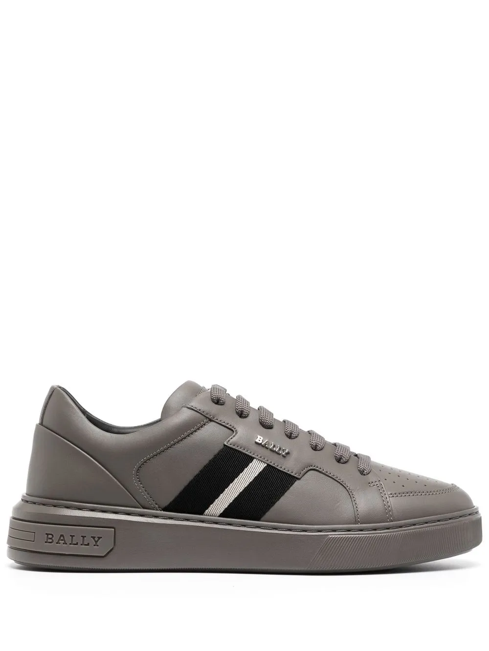 

Bally low-top leather sneakers - Grey