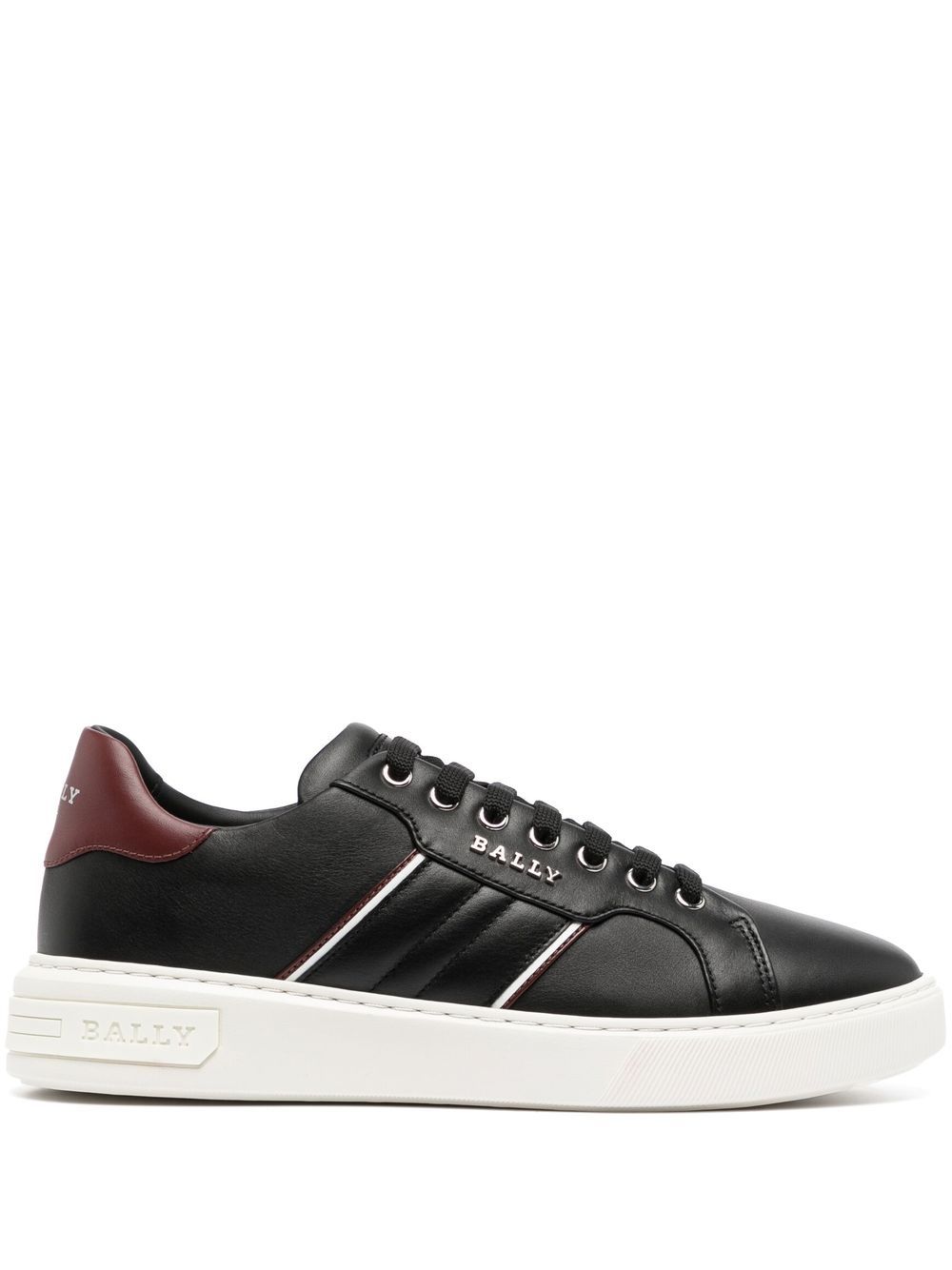 

Bally tenis bajos con agujetas - Negro