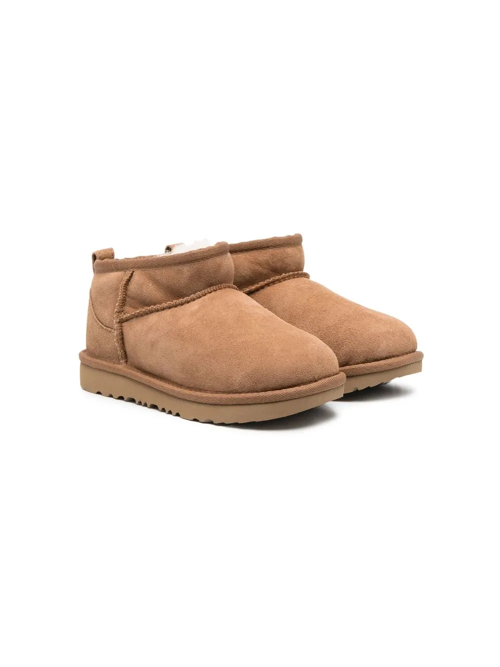 

UGG Kids botas Classic Ultra Mini - Marrón