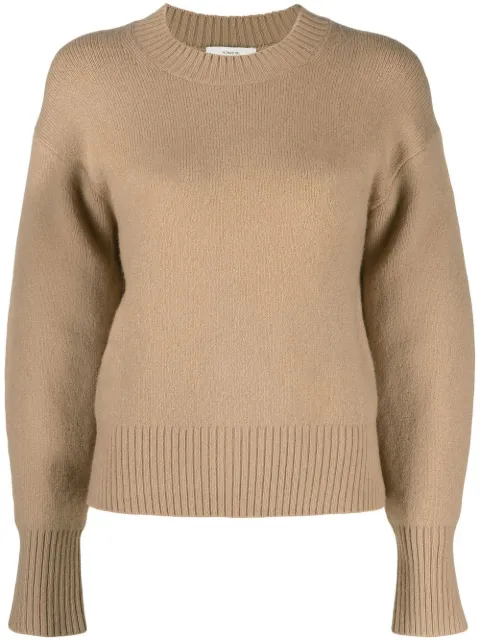 Vince - crew-neck wool-blend jumper