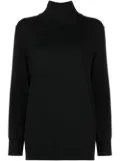 Jil Sander ribbed-knit wool jumper - Black