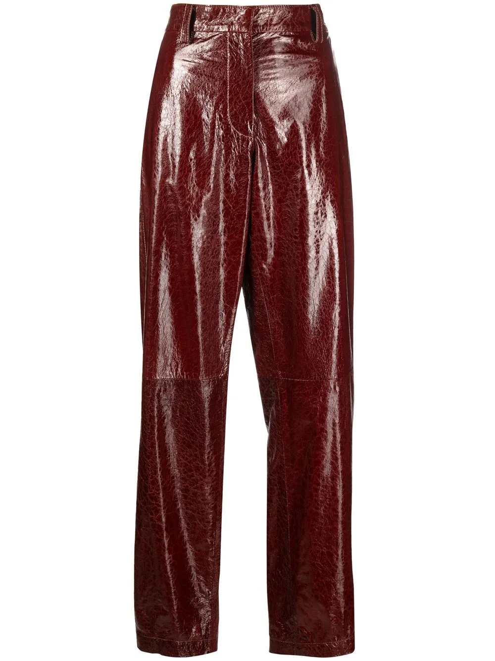 Missoni high-shine finish trousers | Red | Image 1